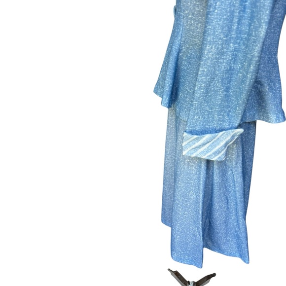 Deadstock 1970s 2-Piece Poly Knit Skirt Set - Picture 3 of 6